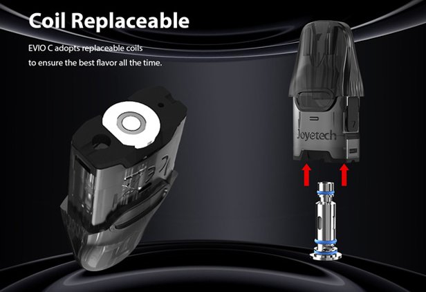 Elektronická cigareta Joyetech EVIO C Pod 800mAh Blue