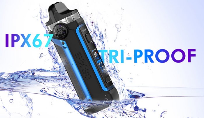 Grip Smoktech IPX 80 Full Kit 3000mAh Black Carbon Fiber