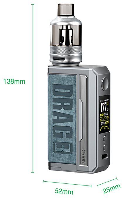 Grip VOOPOO DRAG 3 177W Full Kit Classic
