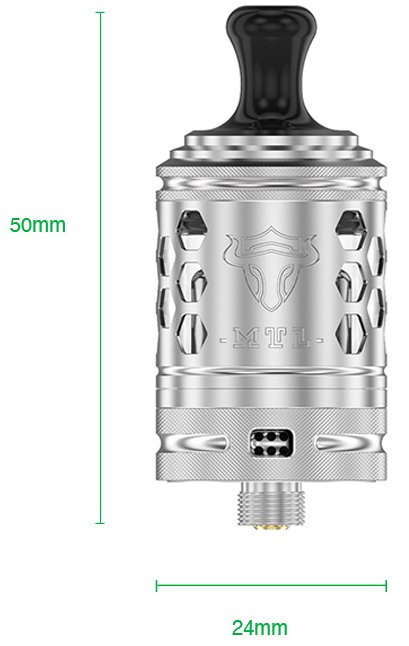 THC Tauren MTL RTA 2ml Black