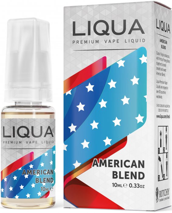 E-liquid LIQUA American Blend 10ml / 6mg