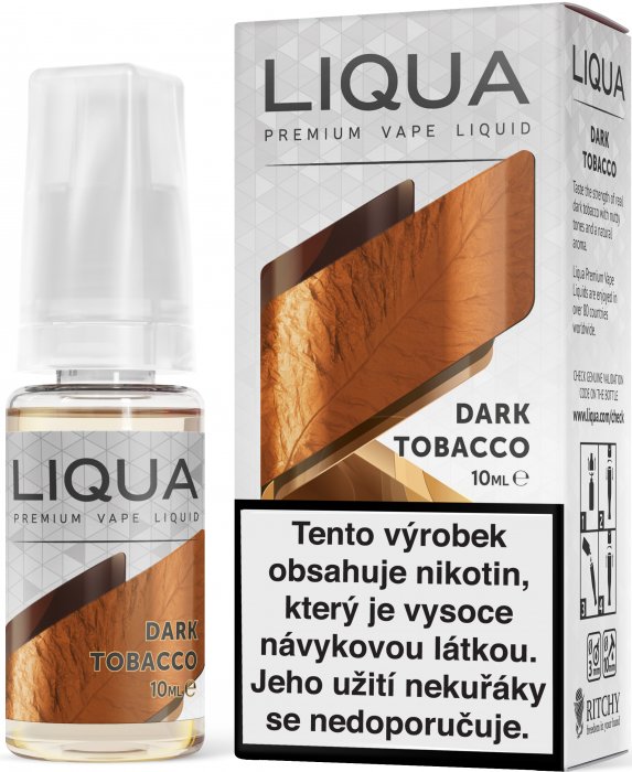 E-liquid LIQUA Dark Tobacco 10ml / 3mg