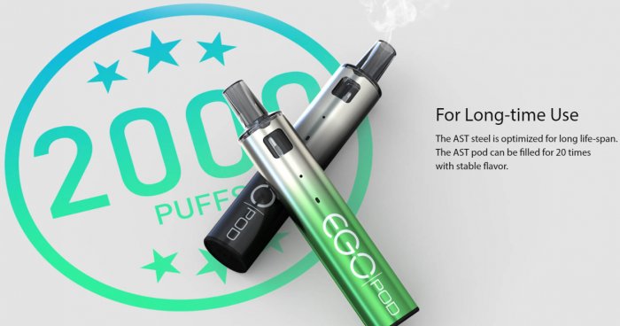 Elektronická cigareta Joyetech eGo AIO AST Pod 1000mAh Jungle Green