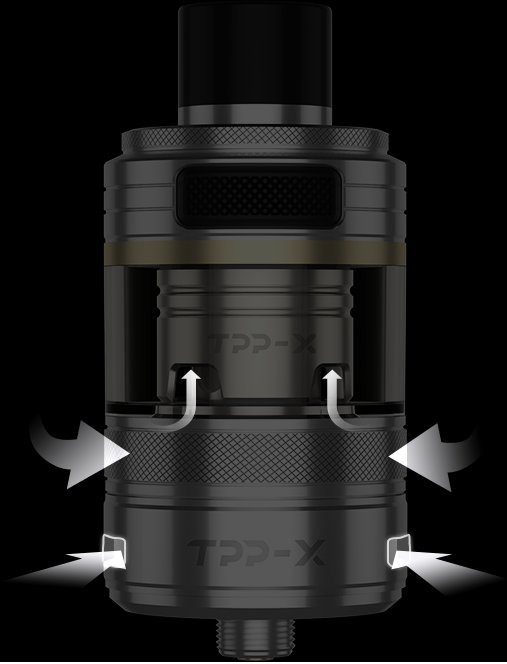 Grip VOOPOO DRAG 3 TPP-X 177W 5,5ml Full Kit Black-Umber