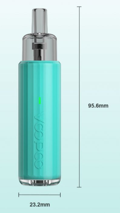 Elektronická cigareta VOOPOO DORIC Q Pod 800mAh Mint Green