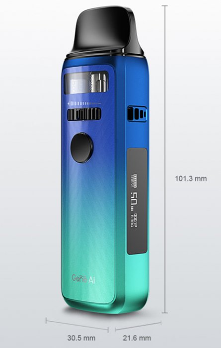 Grip VOOPOO VINCI 3 50W 1800mAh Carbon Fiber Blue