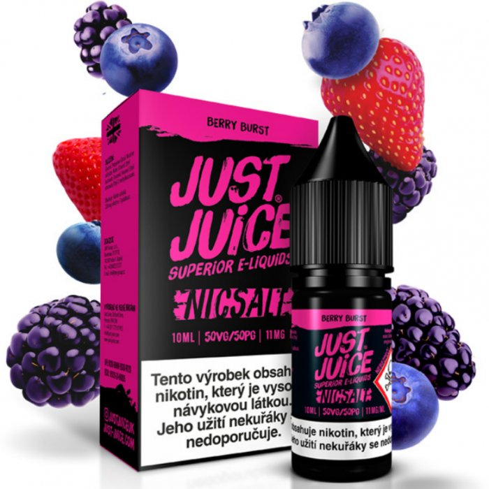 E-liquid Just Juice SALT Berry Burst 10ml - 11mg