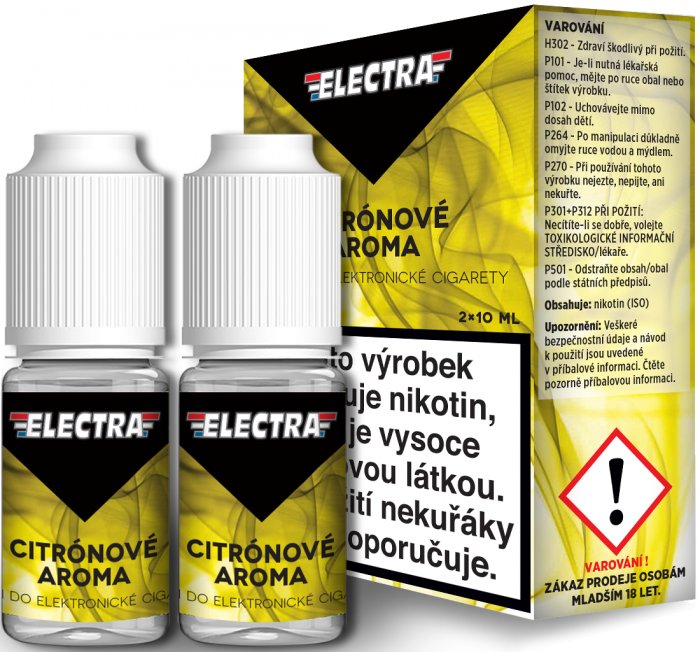 E-liquid ELECTRA 2Pack Lemon 2x10ml / 20mg