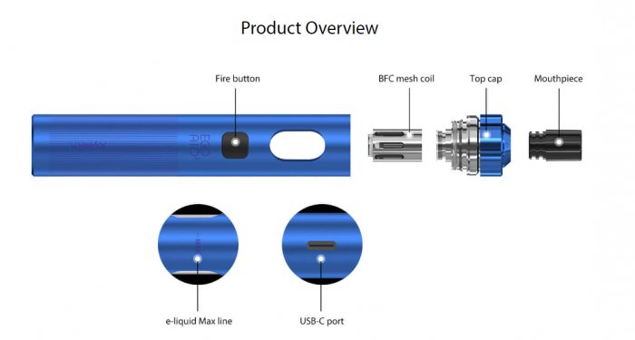 Elektronická cigareta Joyetech eGo AIO 2 1700mAh Rich Blue