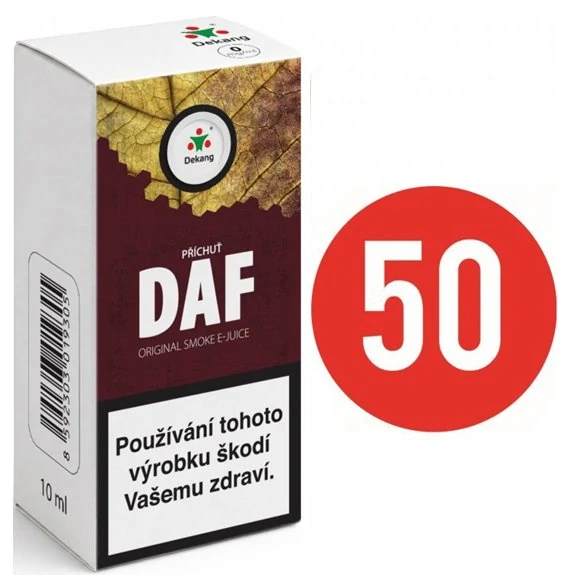 E-liquid Dekang Fifty DAF - 10ml / 0mg