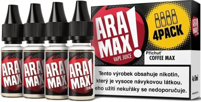 E-liquid ARAMAX 4Pack Coffee Max 4x10ml / 12mg