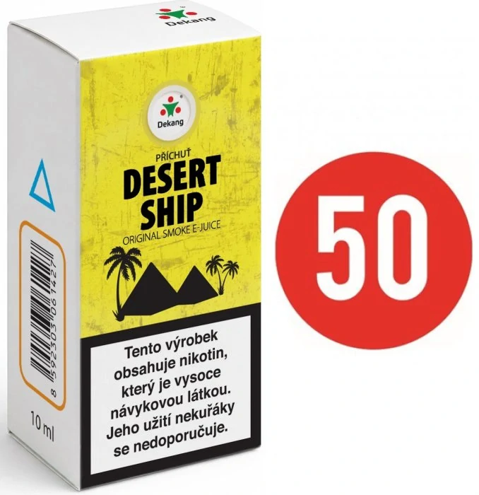 E-liquid Dekang Fifty Desert Ship - 10ml / 18mg