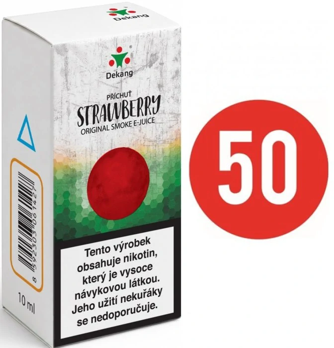 E-liquid Dekang Fifty Strawberry - 10ml / 3mg