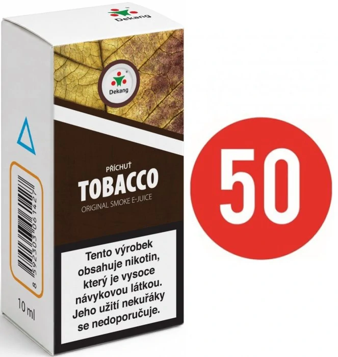 E-liquid Dekang Fifty Tobacco - 10ml / 6mg