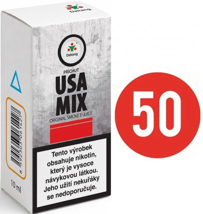 E-liquid Dekang Fifty USA Mix - 10ml / 6mg