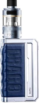 Grip VOOPOO DRAG 3 TPP-X 177W 5,5ml Full Kit Silver Dream Blue |  e-cigaretka.cz