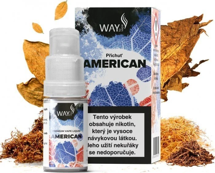 E-liquid WAY to Vape American 10ml / 3mg