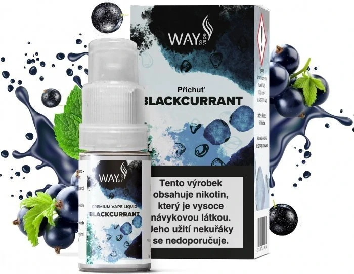 E-liquid WAY to Vape Blackcurrant 10ml / 12mg