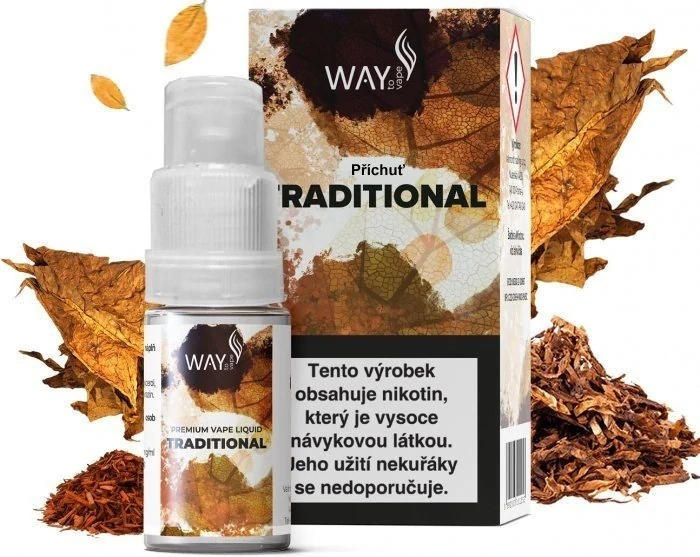 E-liquid WAY to Vape Traditional 10ml / 6mg