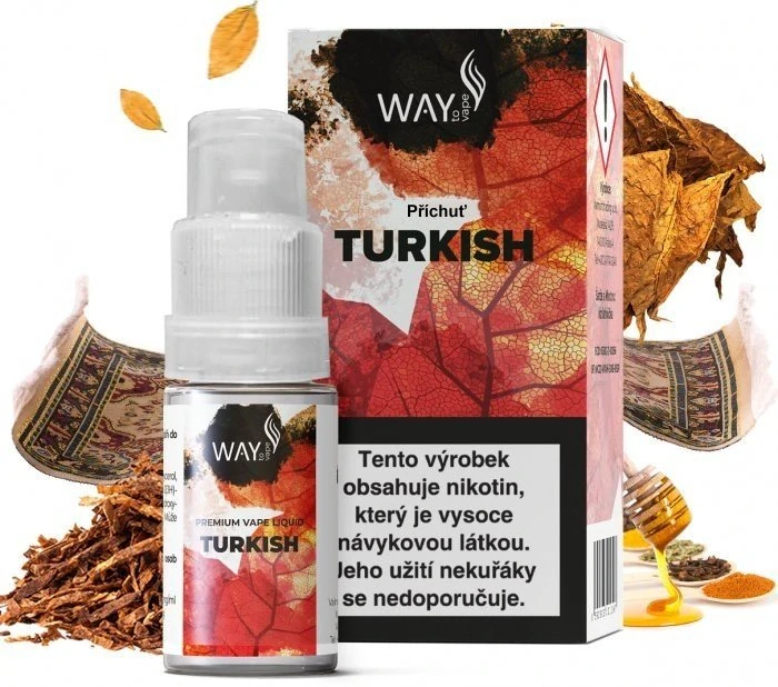 E-liquid WAY to Vape Turkish 10ml / 12mg