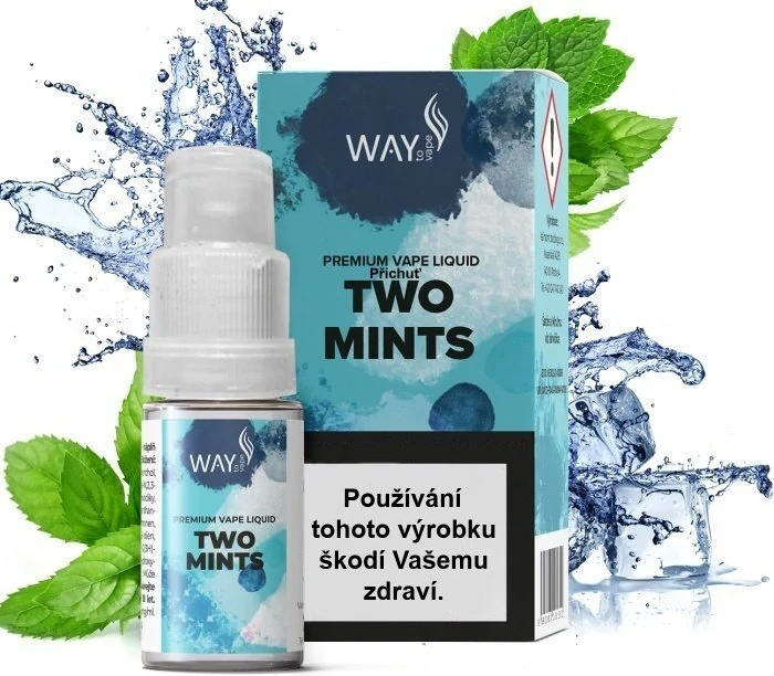 E-liquid WAY to Vape Two Mints 10ml / 0mg