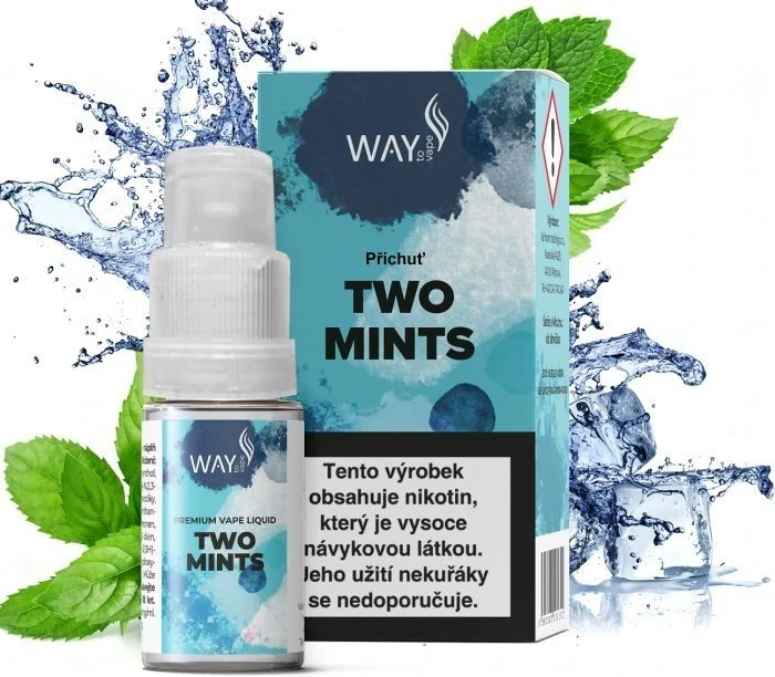 E-liquid WAY to Vape Two Mints 10ml / 18mg