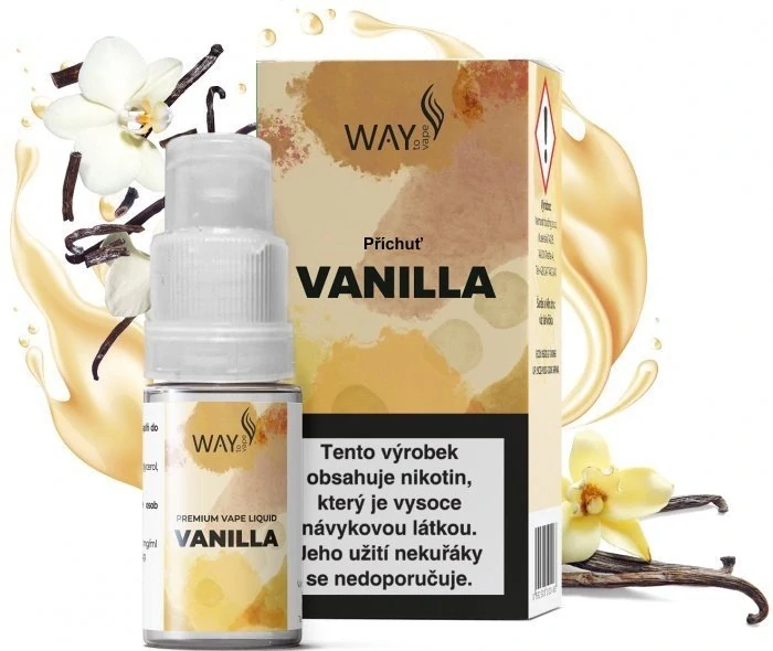 E-liquid WAY to Vape Vanilla 10ml / 6mg