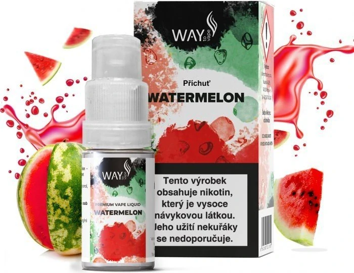 E-liquid WAY to Vape Watermelon 10ml / 3mg