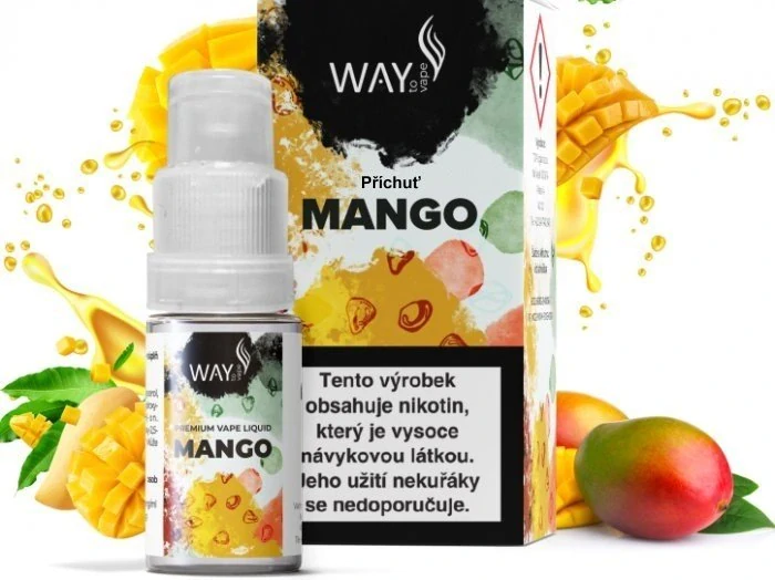 E-liquid WAY to Vape Mango 10ml / 3mg