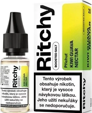 E-liquid Ritchy Salt Kiwi Guava Nectar 10ml - 10mg
