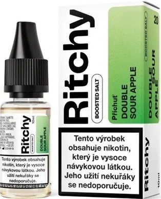 E-liquid Ritchy Salt Double Sour Apple 10ml - 20mg