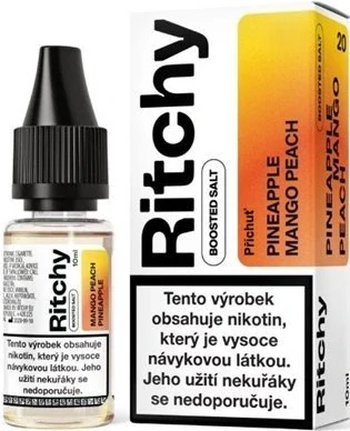 E-liquid Ritchy Salt Pineapple Mango Peach 10ml - 20mg