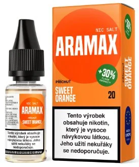 E-liquid Aramax Salt Sweet Orange 10ml - 20mg