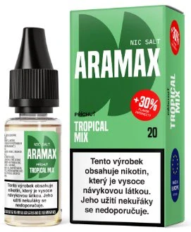 E-liquid Aramax Salt Tropical Mix 10ml - 20mg