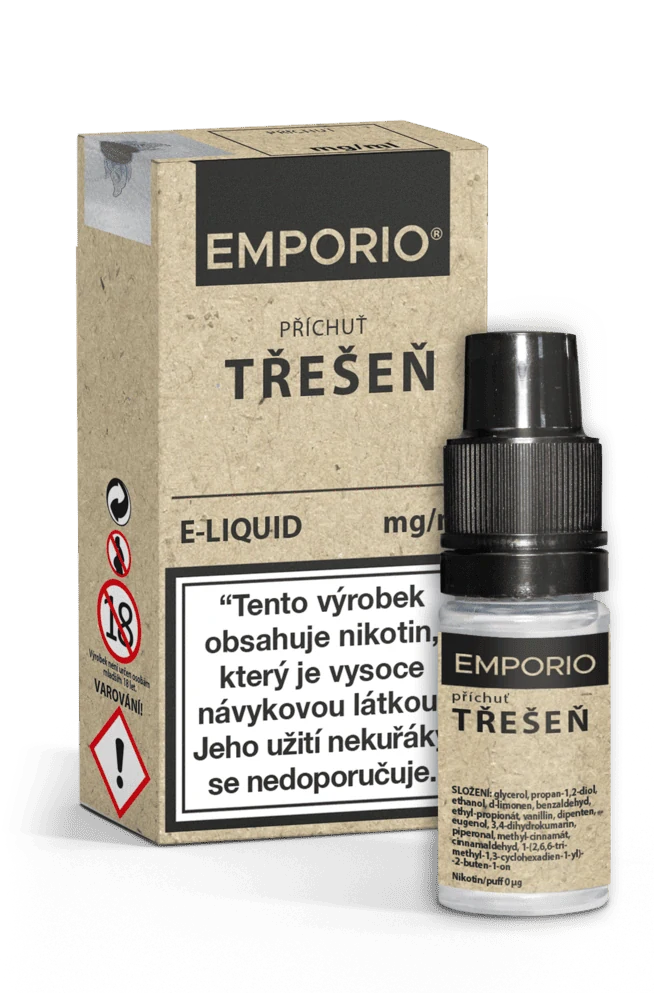 E-liquid EMPORIO Třešeň 10ml - 6mg