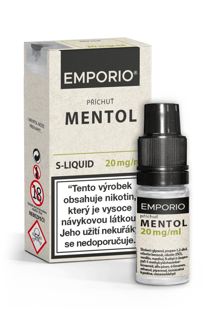 E-liquid Emporio Salt Mentol 10ml - 20mg