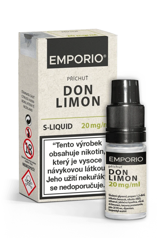 E-liquid Emporio Salt Don Limon 10ml - 20mg