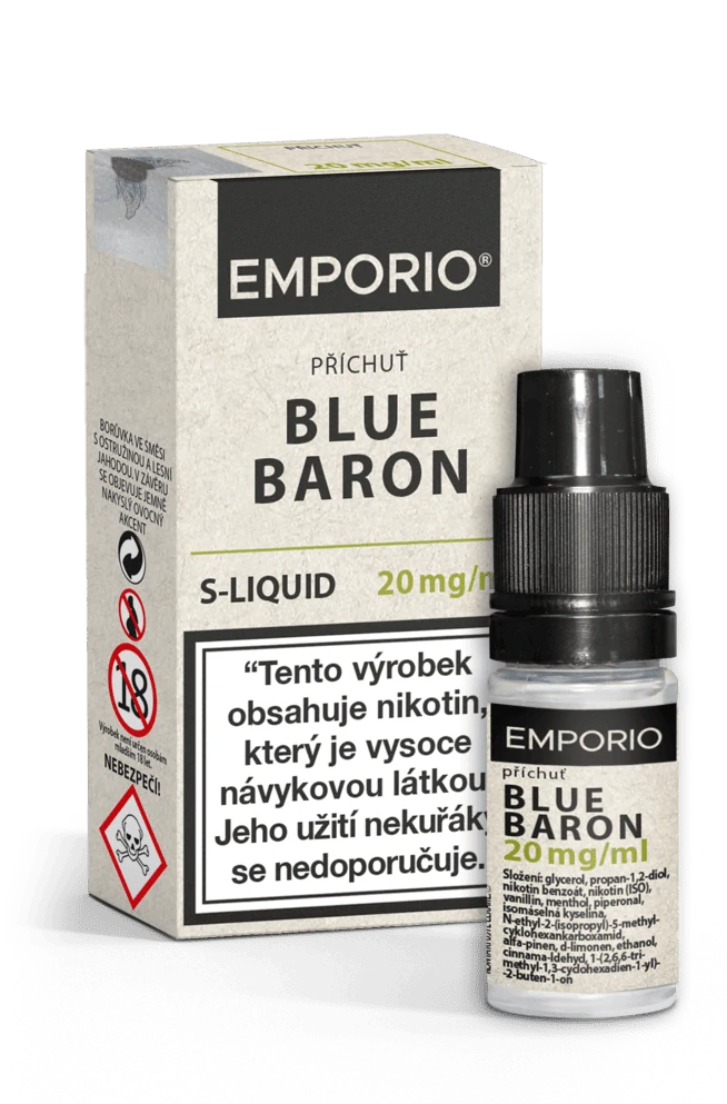 E-liquid Emporio Salt Blue Baron 10ml - 20mg