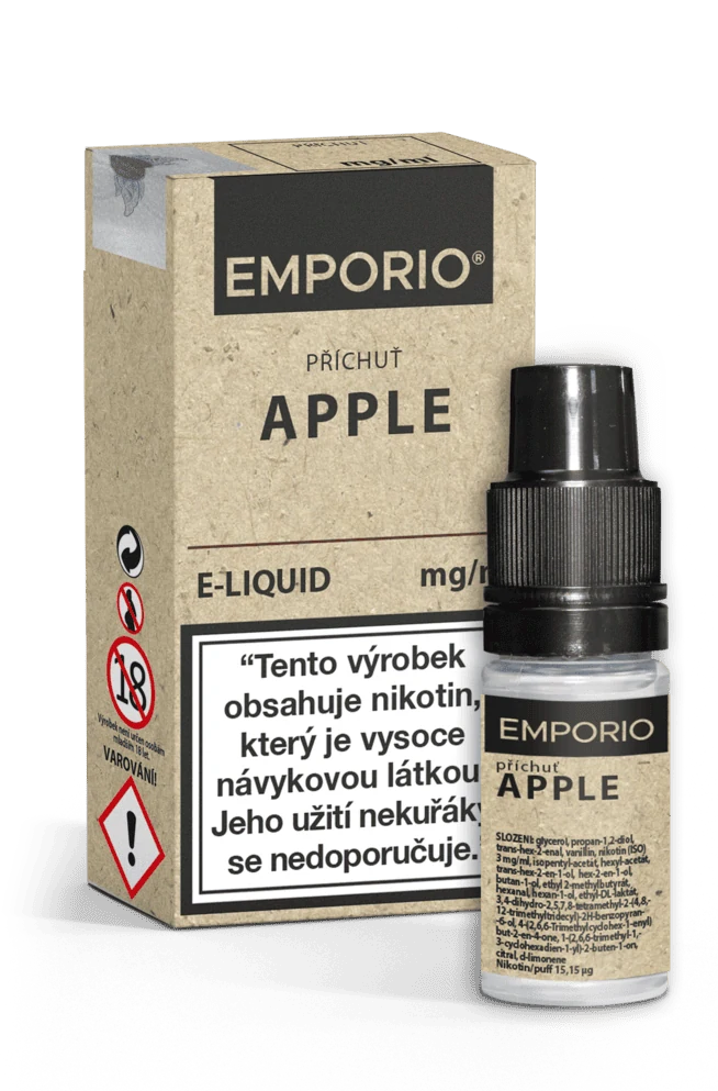 E-liquid EMPORIO Apple 10ml - 9mg