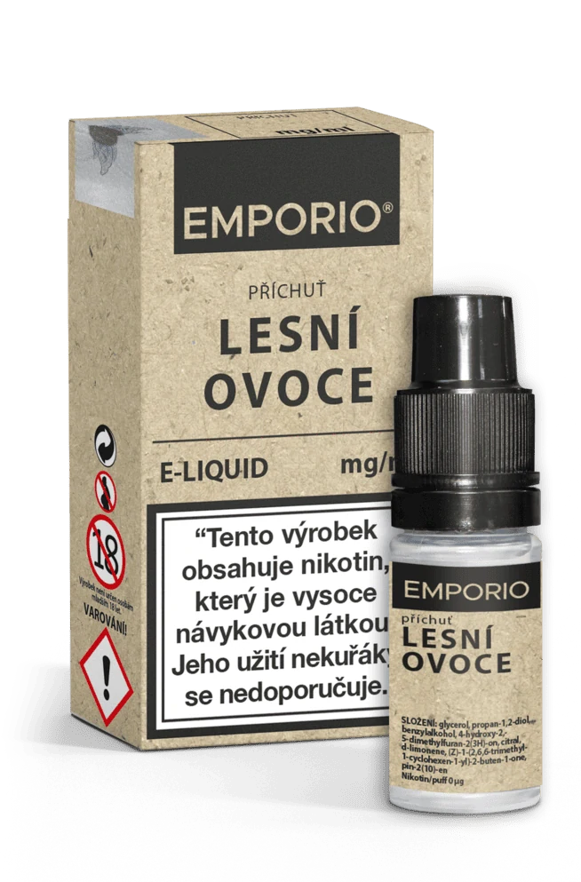 E-liquid EMPORIO Lesní Ovoce 10ml - 18mg