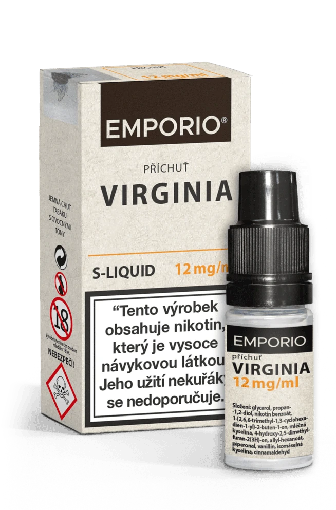 E-liquid Emporio Salt Virginia 10ml - 12mg