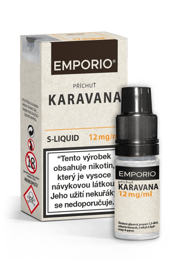 E-liquid Emporio Salt Karavana 10ml - 12mg