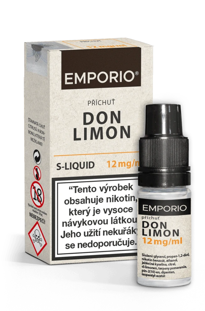 E-liquid Emporio Salt Don Limon 10ml - 12mg