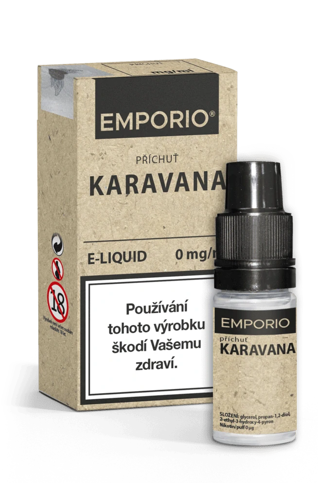 E-liquid EMPORIO Karavana 10ml - 0mg