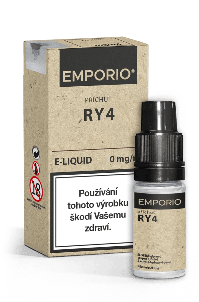 E-liquid EMPORIO RY4 10ml - 0mg