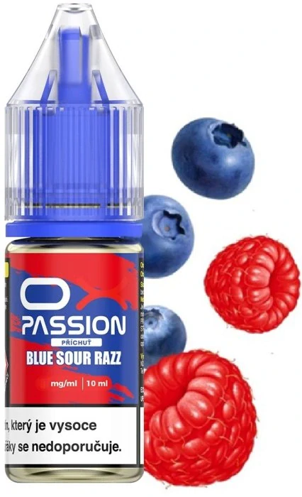 E-liquid OXVA OX PASSION Salts Blue Sour Razz 10ml - 10mg