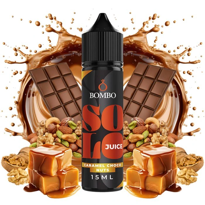 Příchuť Bombo Solo Juice S&V 15ml Caramel Choco Nuts