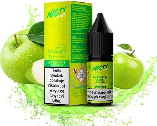 E-liquid Nasty Salt Green Ape 10ml - 20mg
