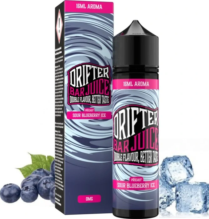 Příchuť Drifter Bar Juice S&V 16ml Sour Blueberry Ice