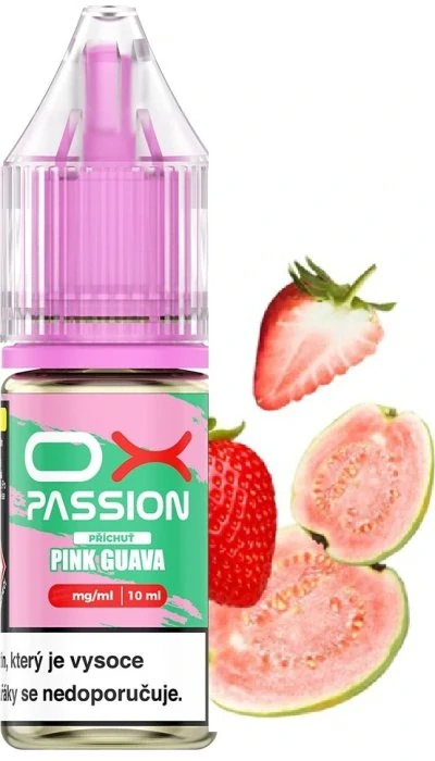 E-liquid OXVA OX PASSION Salts Pink Guava 10ml - 20mg